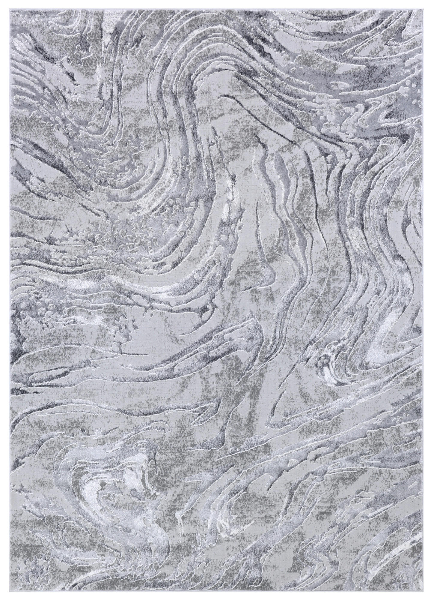 Tapiso Teppich Grau 200x300 cm