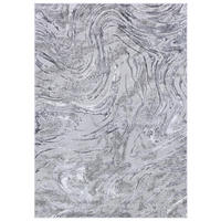 TEPPICH COMO Grau 140/200 cm - Grau, Kunststoff (140/200cm) - Tapiso
