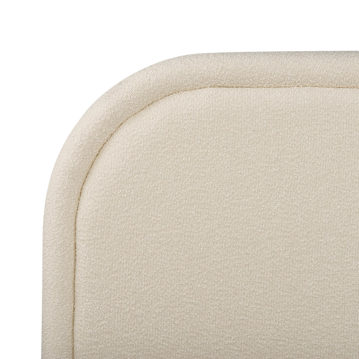 POLSTERBETT 140x200 cm Beige Quillien - Beige, Textil (140/200cm) - Beliani