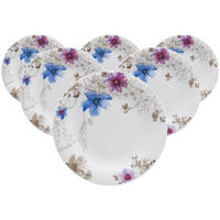 SPEISETELLER Mariefleur Gris Basic bunt ø 26,8 cm 6er Set - Multicolor, Keramik (26.5cm) - Villeroy & Boch