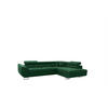 ECKSOFA Carmelo In Nova - Grün, Holzwerkstoff/Textil (275/202cm) - Fun Möbel