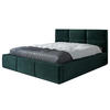 POLSTERBETT EMILI 180x200 Dunkelgrün - Dunkelgrün, Textil (180/200cm) - A&J MöbelLand