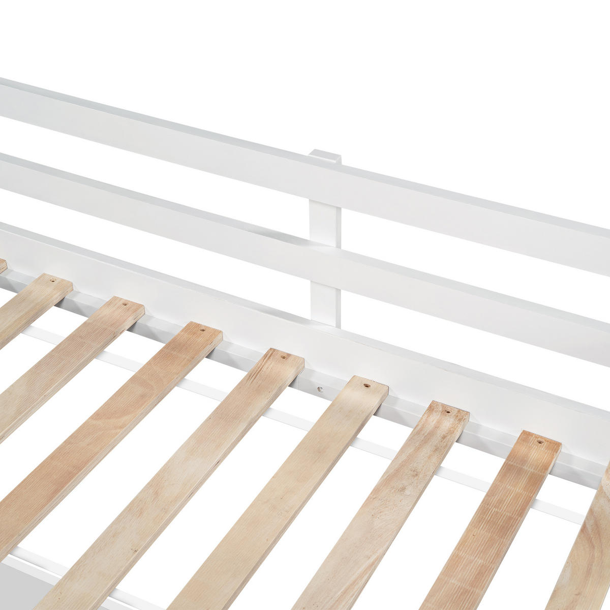 KINDERBETT 90x200cm Weiß Mit Schubladen & Tafel - Weiß, Holzwerkstoff (90/200cm) - FLIEKS