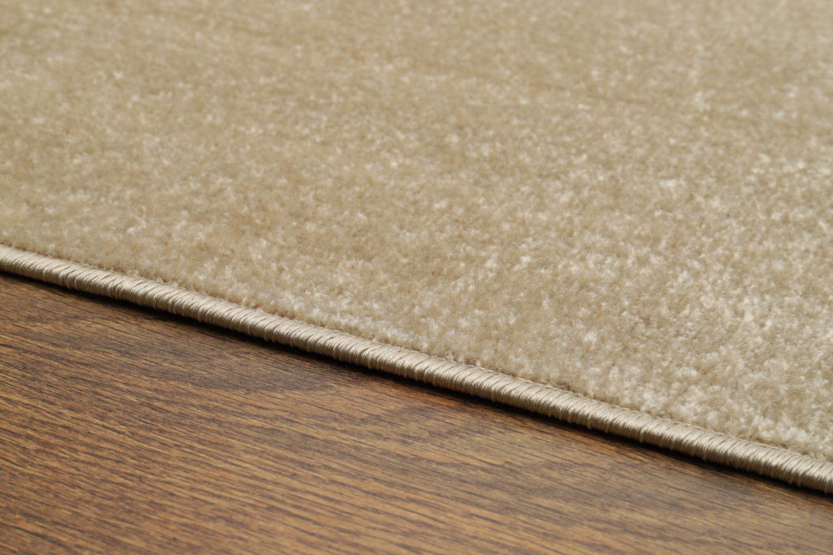 TEPPICH MONO SQUARE Beige 200/200 cm - Beige, Kunststoff (200/200cm) - Tapiso