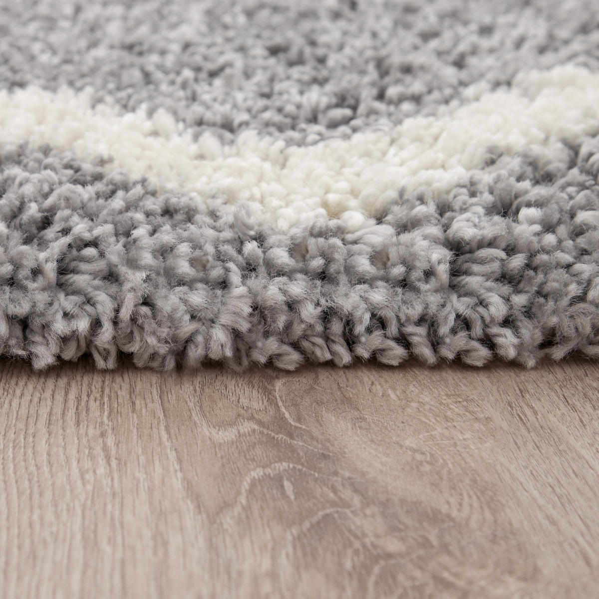 HOCHFLORTEPPICH 60/100 cm Arezzo 681 - Dunkelgrau, Textil (60/100cm) - Paco Home