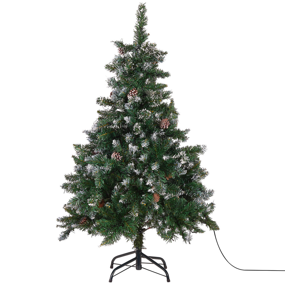 WEIHNACHTSBAUM 120 cm Grün Palomar - Grün, Kunststoff (120cm) - Beliani
