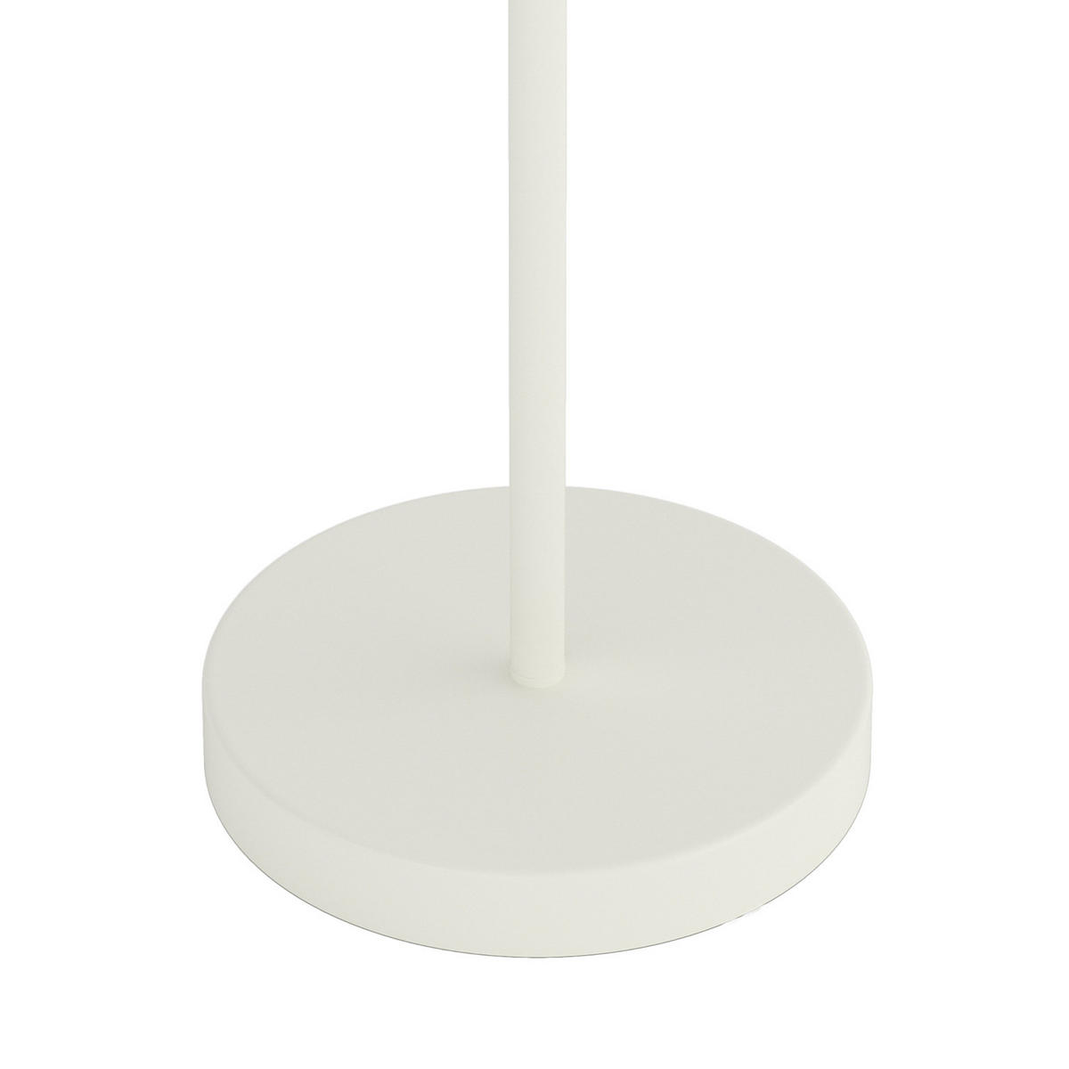 AKKU-STEHLEUCHTE - Dimmbar - Eisen / Kunststoff - Beige, Kunststoff/Metall (18/18/120cm) - home24