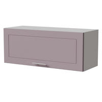 KLAPPHÄNGESCHRANK Bari W4B/90 Weiß / RAL 4009 pastellviolett 90 / 32,5 / 36cm Blum Avenots Klappenbeschlag - Violett/Weiß, Holz/Holzwerkstoff (90/36/32.5cm) - Feldmann-Wohnen