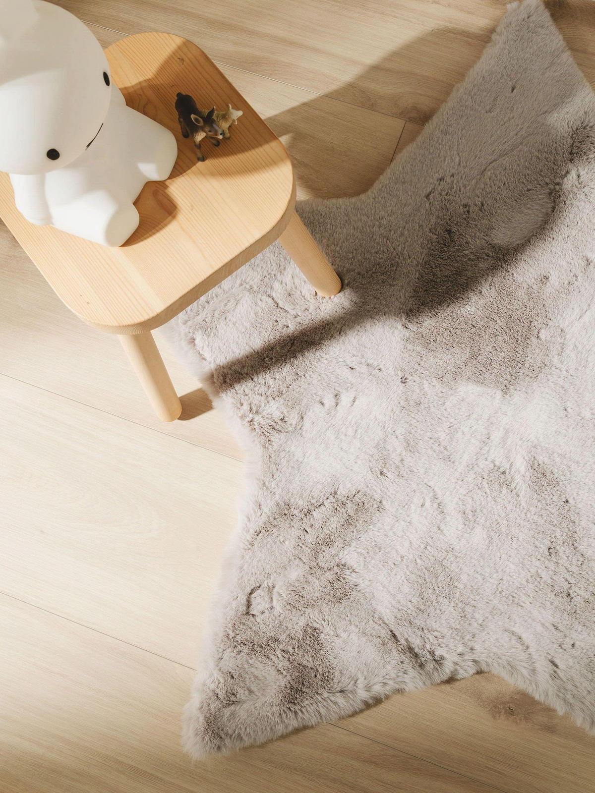 KINDERTEPPICH Dave Grau 100x100 cm - Grau, Textil (100/100cm) - Lytte
