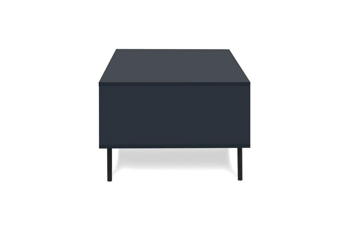 COUCHTISCH Miami 55A in Navy blau - Dunkelblau, Holzwerkstoff (60/110/40cm) - möbelvita