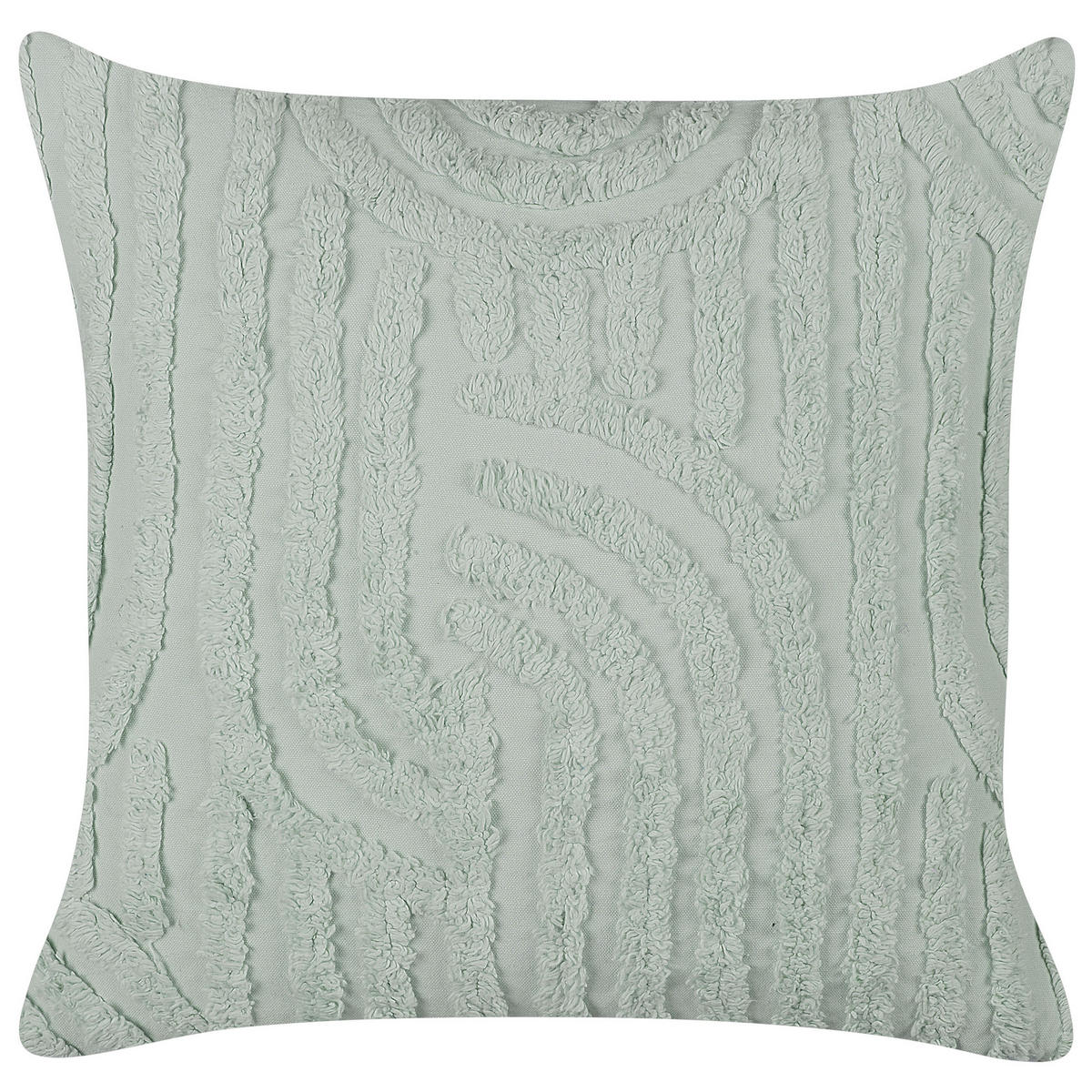 DEKOKISSEN 2er-Set Mintgrün 45/45 cm Tellima - Mintgrün, Textil (45/45cm) - Beliani