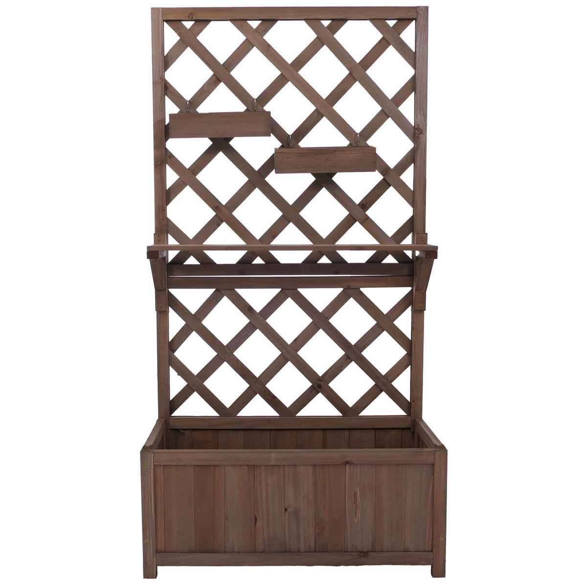 HOCHBEET Dunkelbraun - Dunkelbraun, Holz (70/135/30cm) - MCW