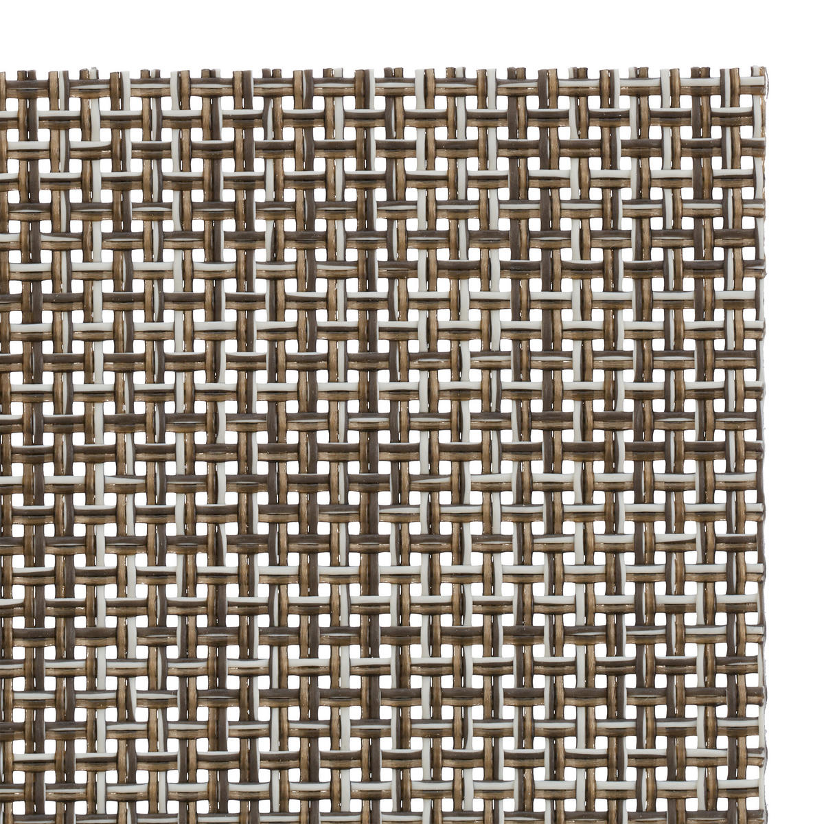 6TLG.TISCHSET - Braun, Kunststoff/Textil (30/45/0.1cm) - Relaxdays