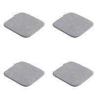 SITZKISSEN Panama 40/40 cm 4er-Set - Hellgrau, Textil (40/2/40cm) - Madison