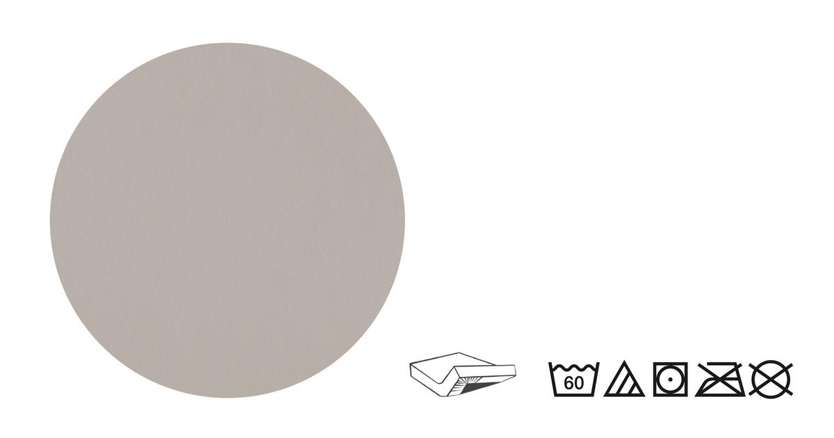 SPANNBETTTUCH Jersey sturmgrau, 180x200 cm - 200x220 cm - Grau, Textil (200/220cm) - biberna