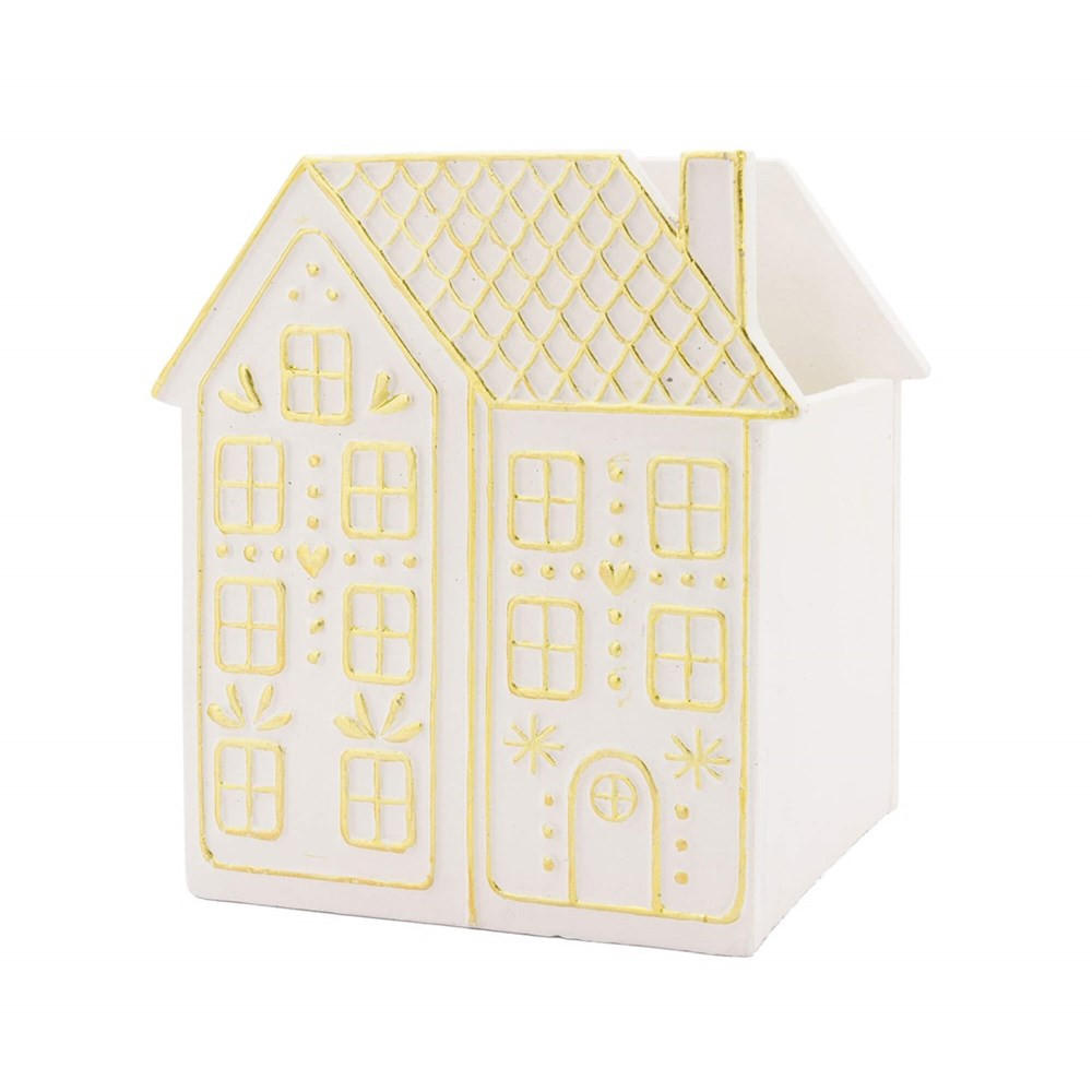 WEIHNACHTSDEKORATION Weiß 15.5/14/18 cm U30539092A83 - Weiß, Keramik (14/18/15.5cm) - Rituali Domestici 