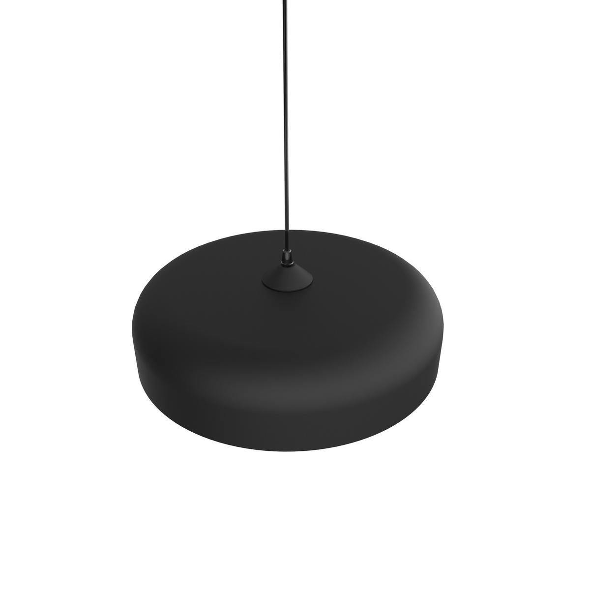 HÄNGELEUCHTE Tuzzi - Schwarz, Metall (40/40/10cm) - Lumicom