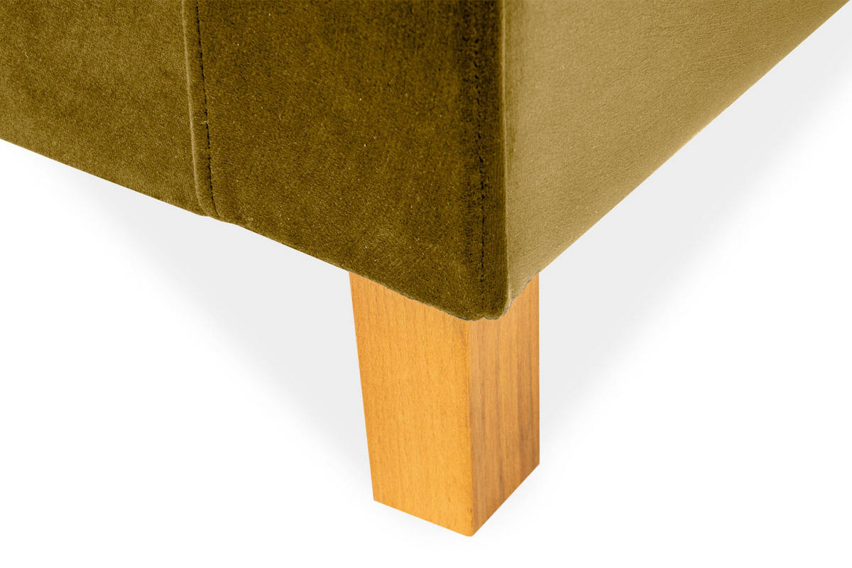 SESSEL ERISO mit Armlehnen und angenehmer Stoff zum Anfassen, Velour-Stoff, honig - Braun/Honig, Textil (80/75/75cm) - KONSIMO®