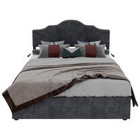 POLSTERBETT 140x200 cm Stauraum hydraulisch grau - Grau, Textil (140/200cm) - LEBENLANG