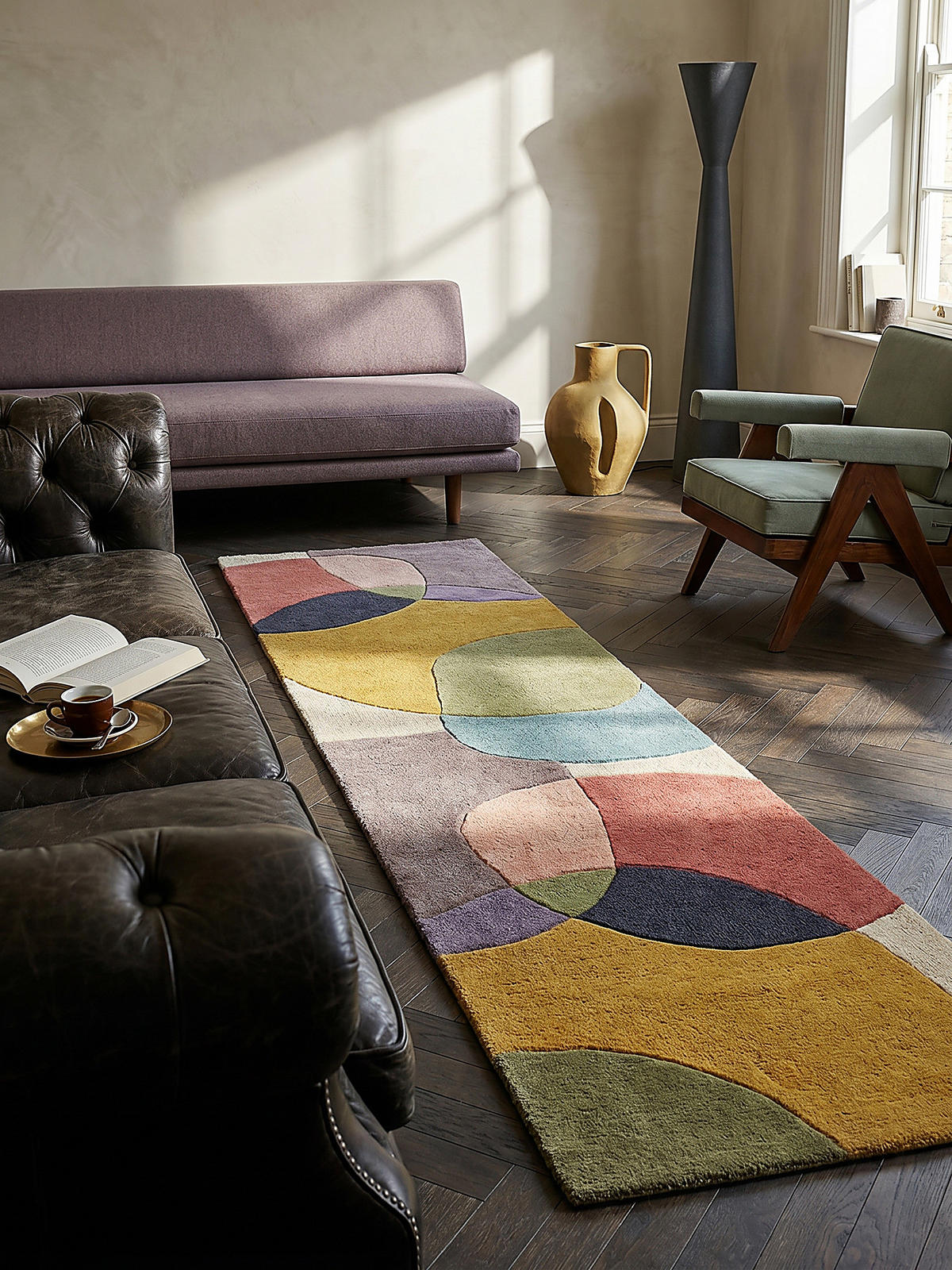 WOLLTEPPICH AIRE 160/230 cm - Multicolor, Textil (230/160cm) - KADIMA DESIGN