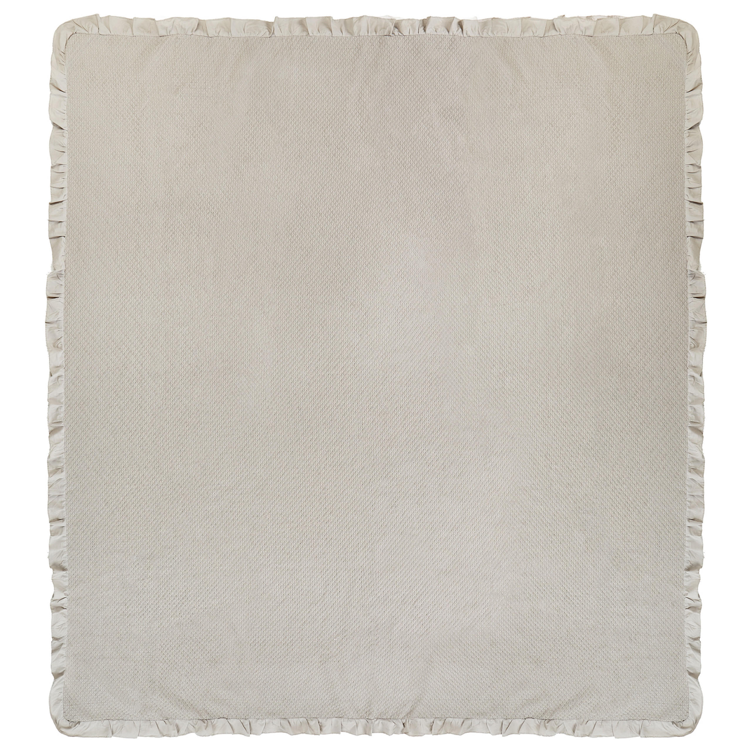 DECKE Beige 200 x 220 cm Hatton - Beige, Textil (200/220cm) - Beliani