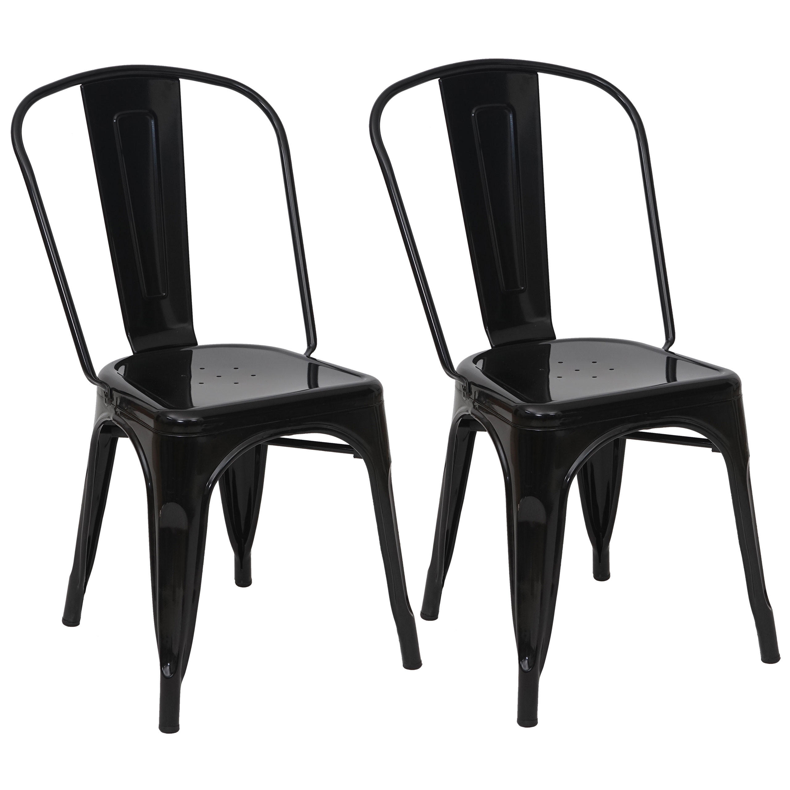 Chefgastro Stuhl Schwarz 45x87x43 cm