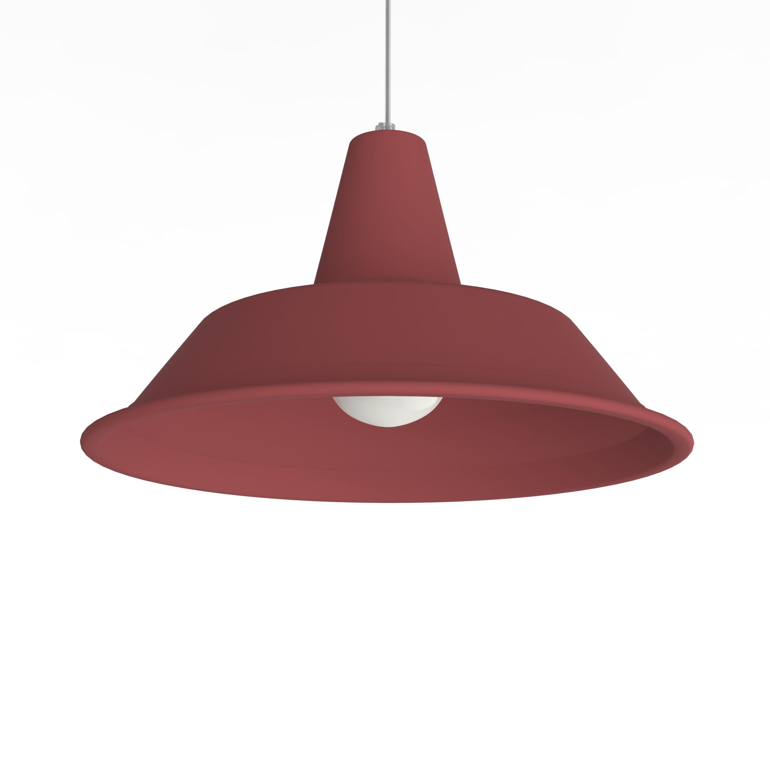 HÄNGELEUCHTE - Rot, Metall (45/45/25cm) - Lumicom