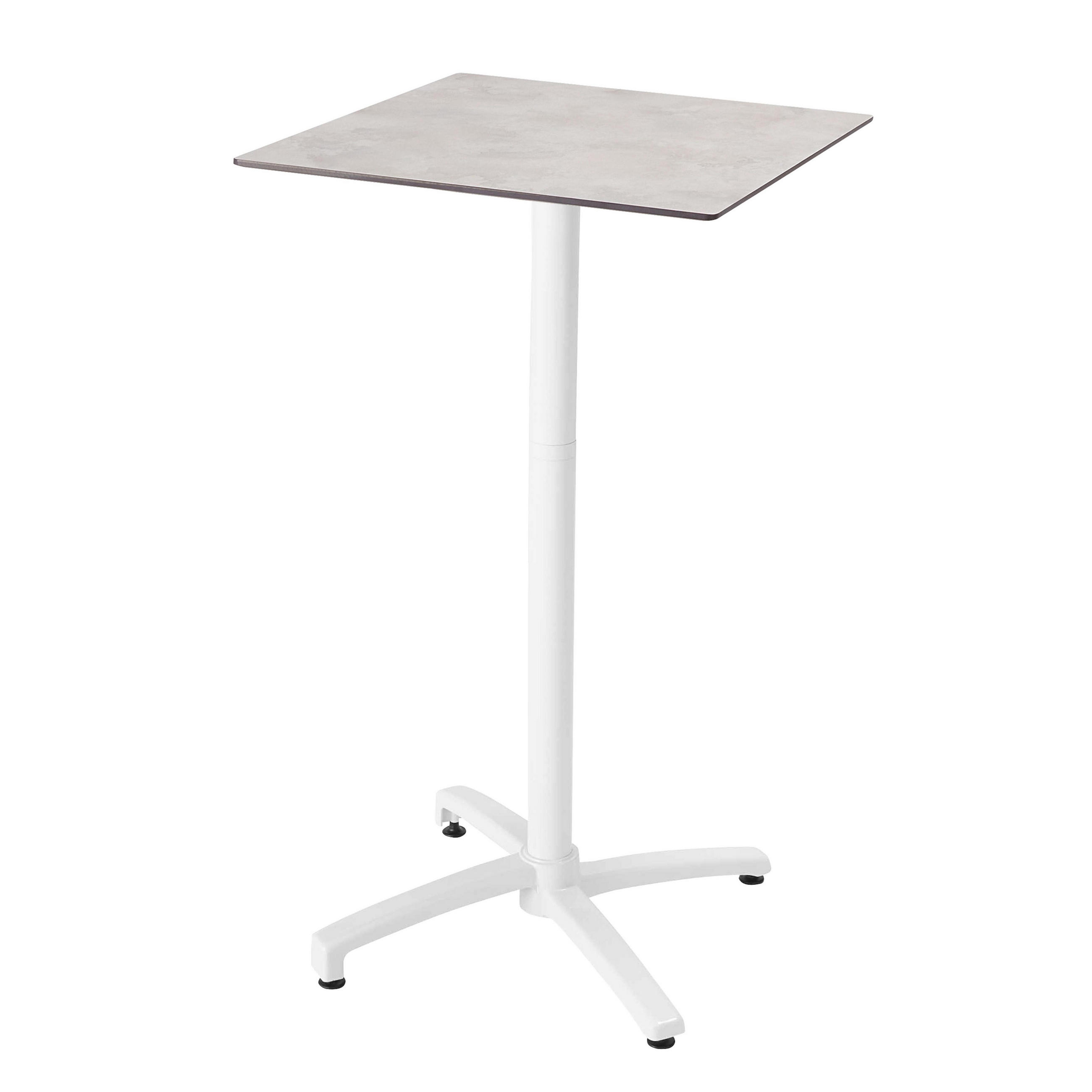 GARTENSET 3-tlg., Grau - Grau, Metall - Oviala