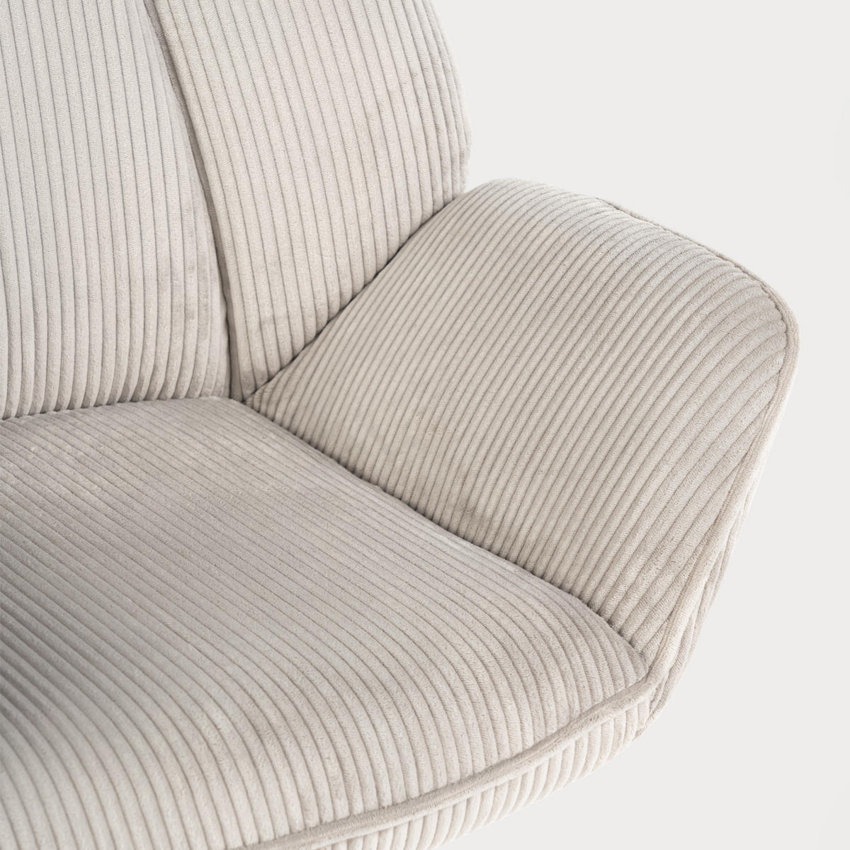 DREHSTUHL in Taupe - Taupe, Textil (70/90/72cm) - Meubles Cosy