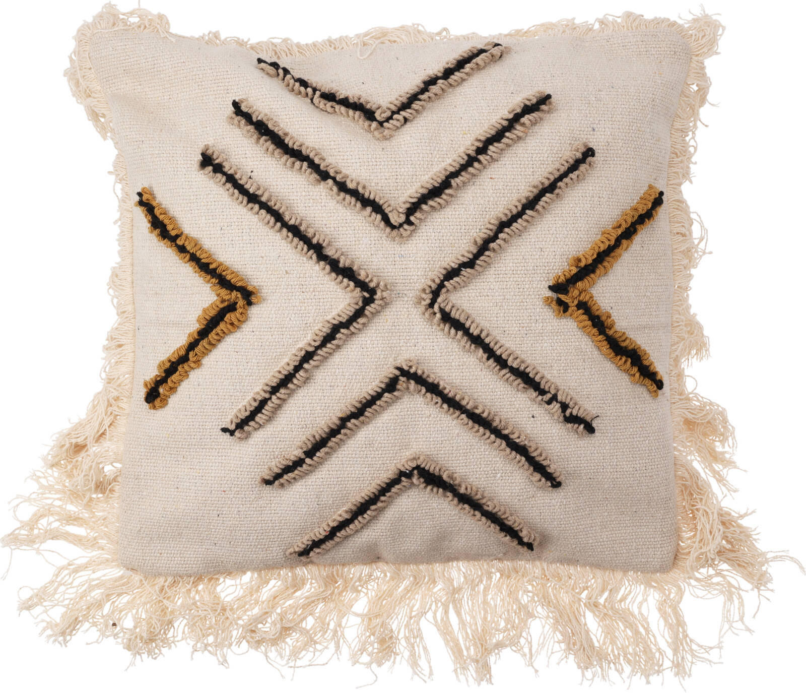 ZIERKISSEN 45/45 cm - Beige, Naturmaterialien (45/45cm) - Home Styling Collection
