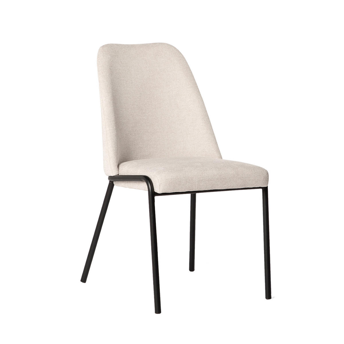 ESSZIMMERSTUHL Deli Beige 50 cm x 88 cm - Beige, Textil (50/88/65cm)