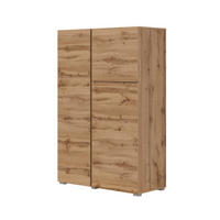 KOMODA Maxis Drevo - hnedá, kompozitné drevo (92/139/40cm) - Petits-meubles