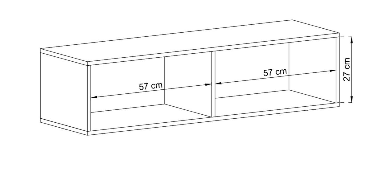 TV-SCHRANK Enjoy Kaschmir matt 120 cm - Kaschmir, Holzwerkstoff (120/30/35cm) - Meble Lindner