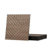 WANDPANEEL Eiche 8 Stück, Links - Eichefarben, Holzwerkstoff (52/52/0.8cm) - Vicco