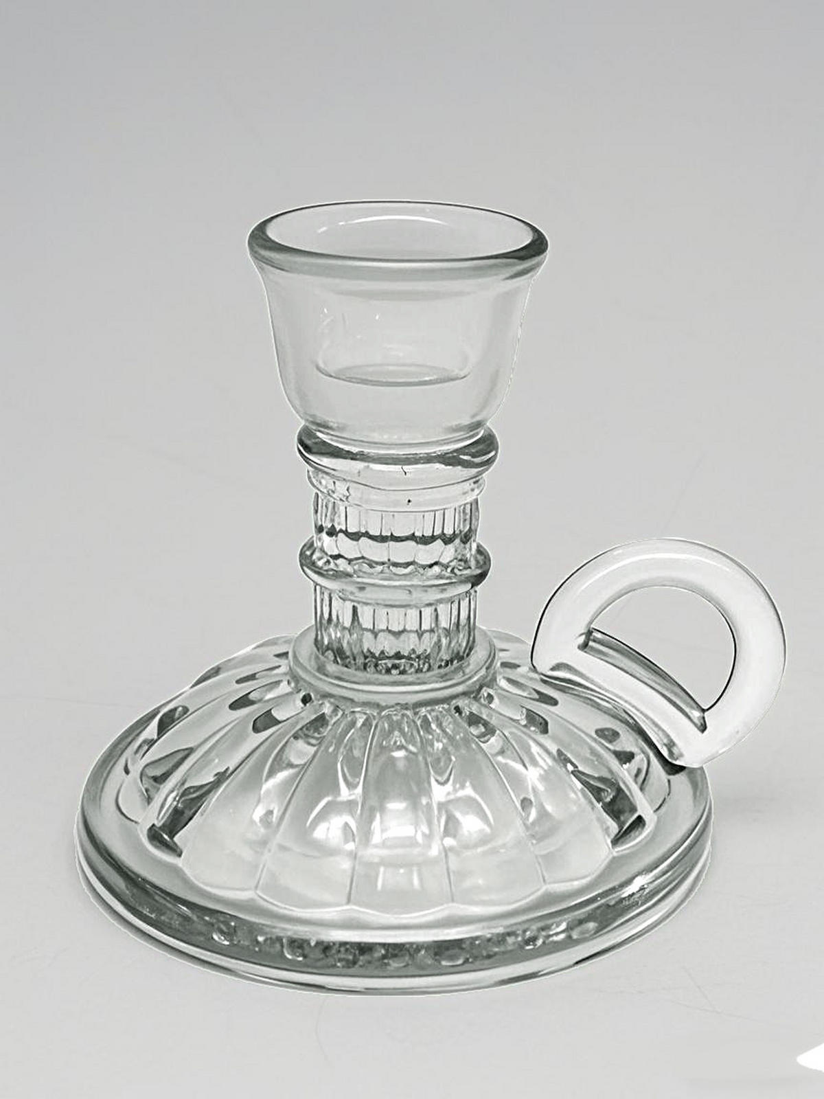 KERZENHALTER Patricia transparent 12/6/6 cm Glas - Transparent, Glas (6/6/12cm) - Mondex
