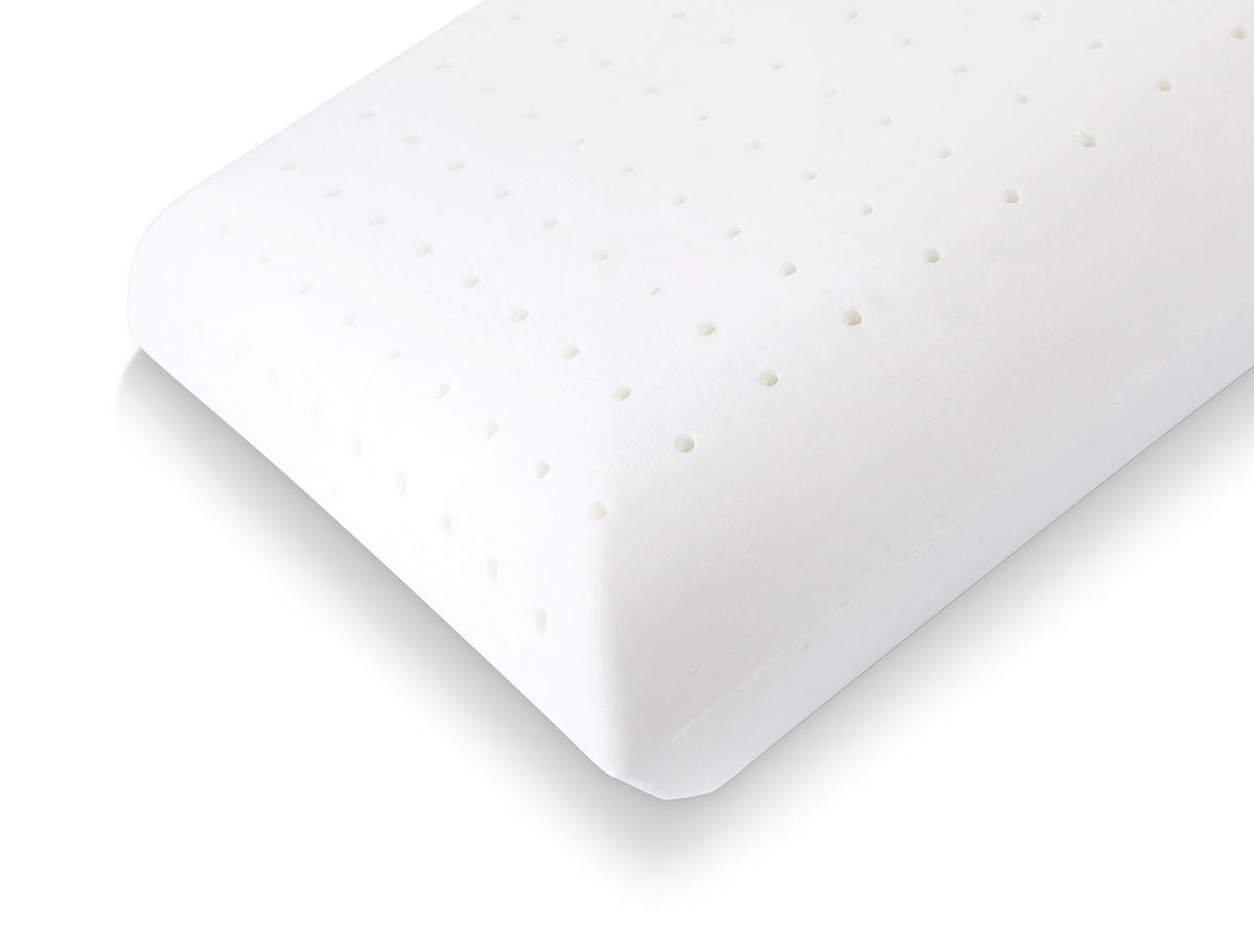 WASSERKISSEN aus Memoryschaum 50x70 cm - Weiß, Textil (50/70cm) - Mediflow