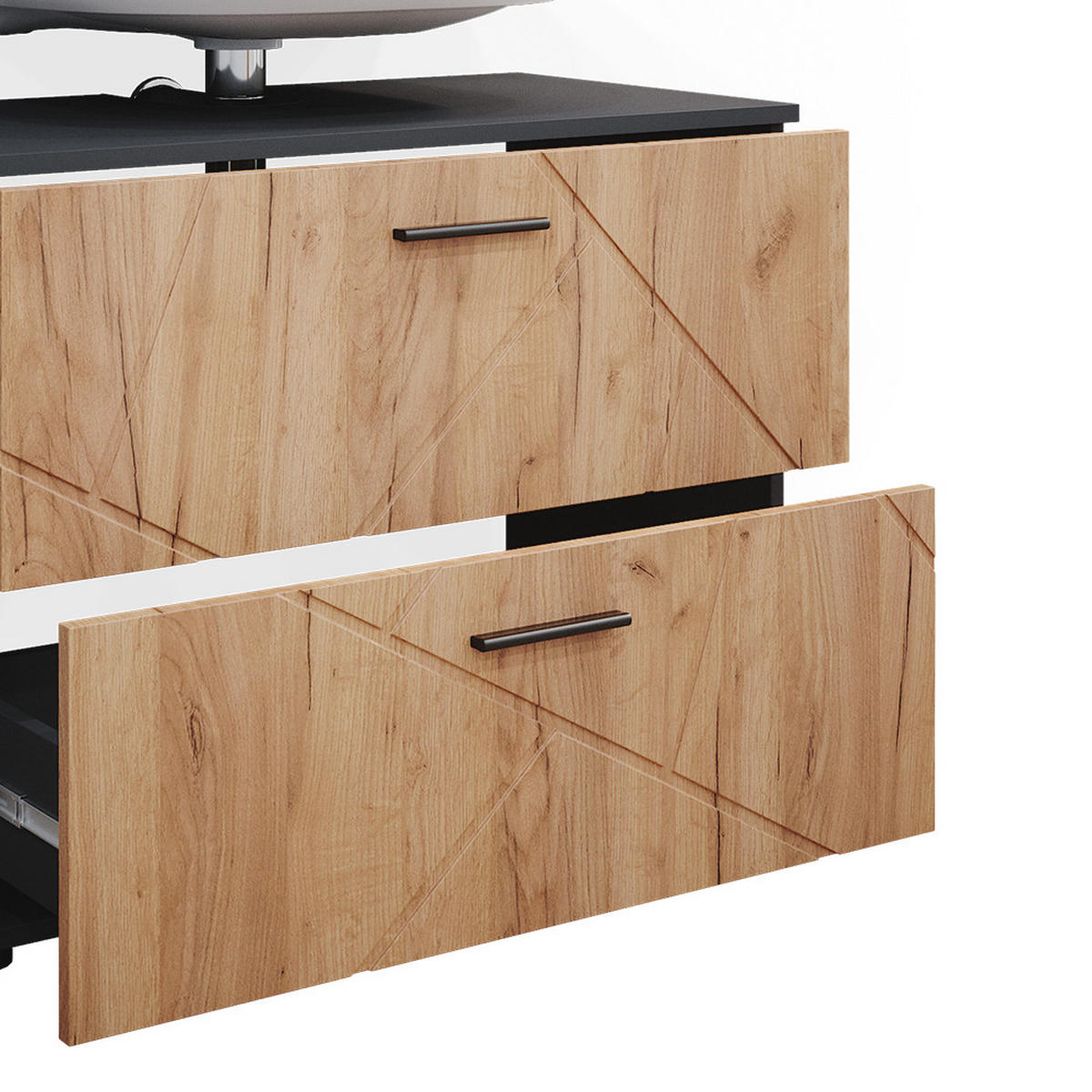 Honigeiche, Holzwerkstoff (80/58.6/41cm) - Vicco