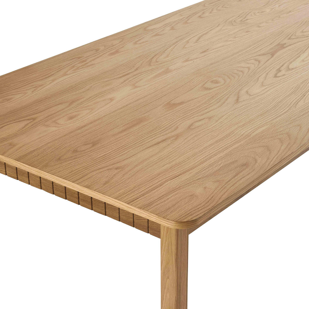 ESSTISCH 200 cm, Holz - Braun, Holz (200/100/75cm) - Oviala