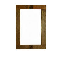 SPIEGEL Altholz 120x80x3 mehrfarbig lackiert NATURE OF SPIRIT #04 - Multicolor, Holz (120/3/80cm) - Massivmoebel24