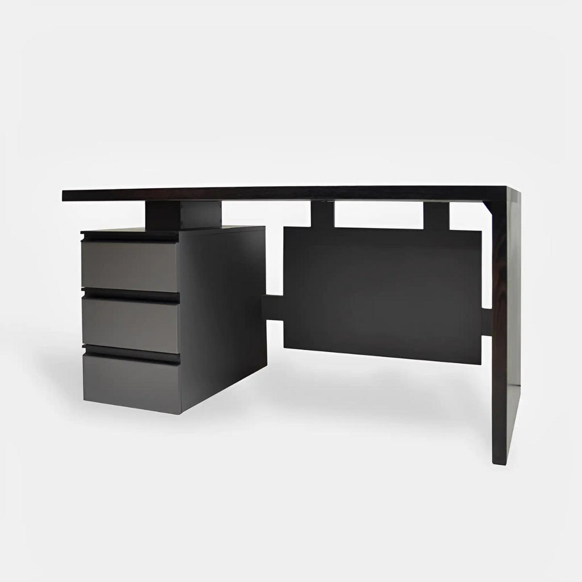 EICHENBÜROMÖBEL mit offenen Schubladen für ein Open-Space-Büro BOSS - Eichefarben, Holz (70/140/75cm) - Rawood Furniture