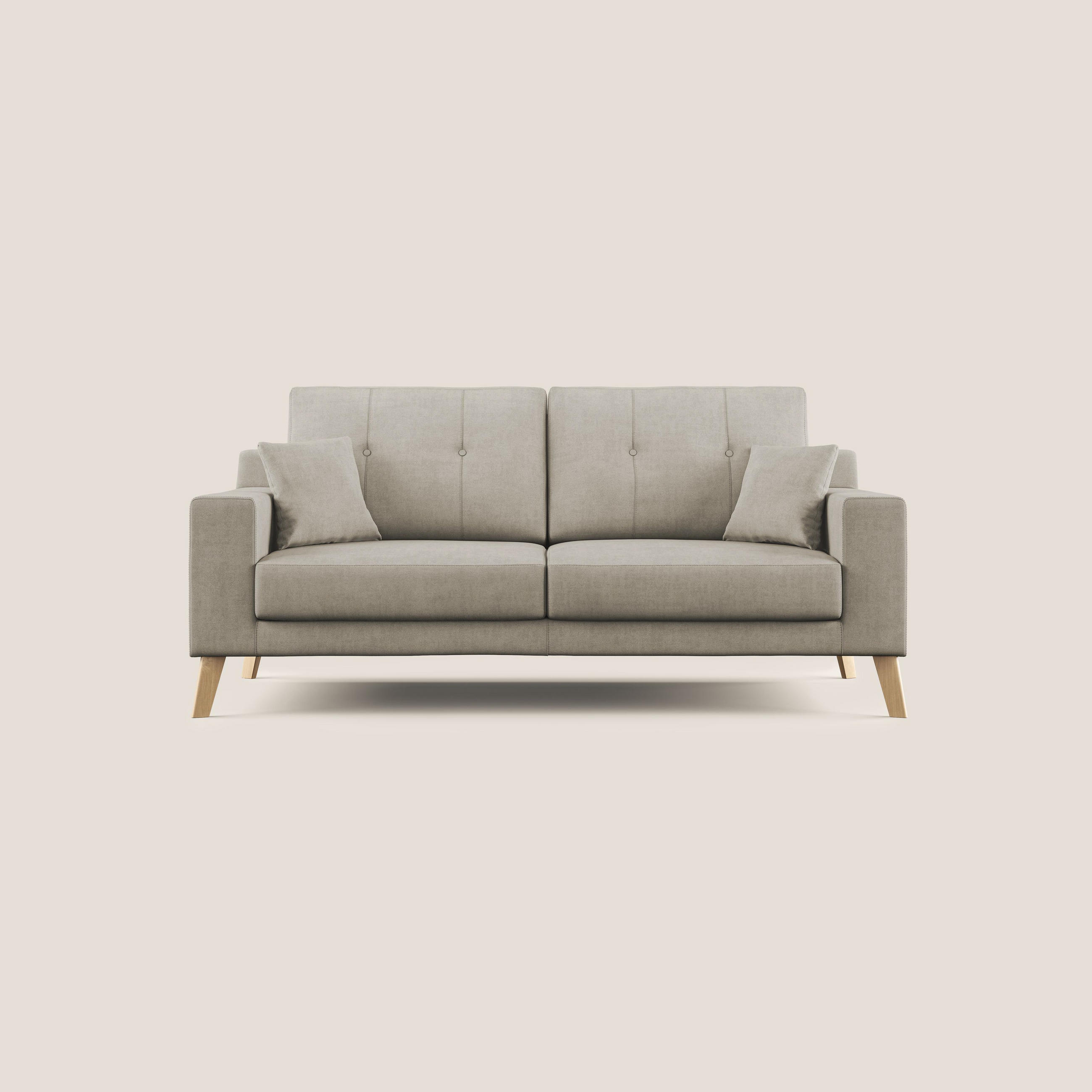 LINEARSOFA Danish - Creme, Textil (186/95/91cm) - Divani.store