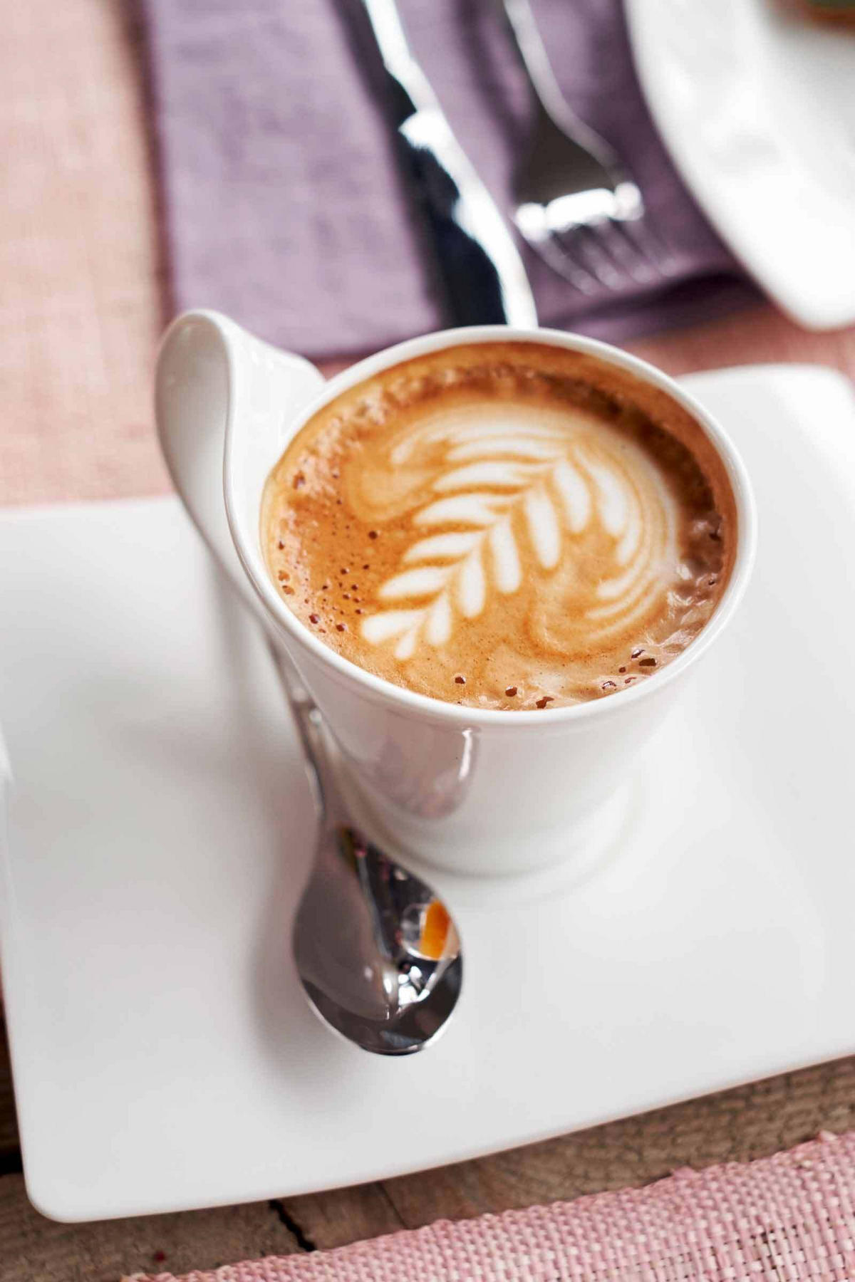 CAPPUCCINOTASSE NewWave Caffe weiß 250 ml 6er Set - Weiß, Keramik (0.25L) - Villeroy & Boch