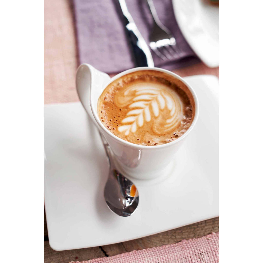Thumbnail - Villeroy & Boch Cappuccinotasse, Weiß, Keramik, 0.25 L, Kaffee & Tee, Tassen, Cappuccinotassen