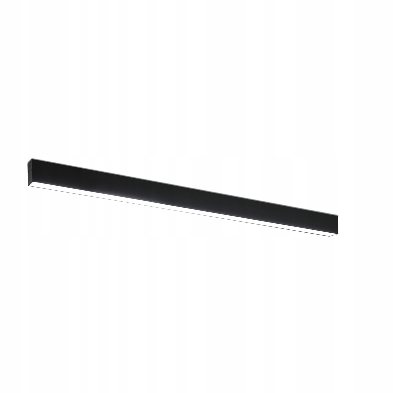 LED-DECKENLEUCHTE Werner 53.6/3.5/5.5 cm - Schwarz, Metall (53.6/3.5/5.5cm) - Nettlife