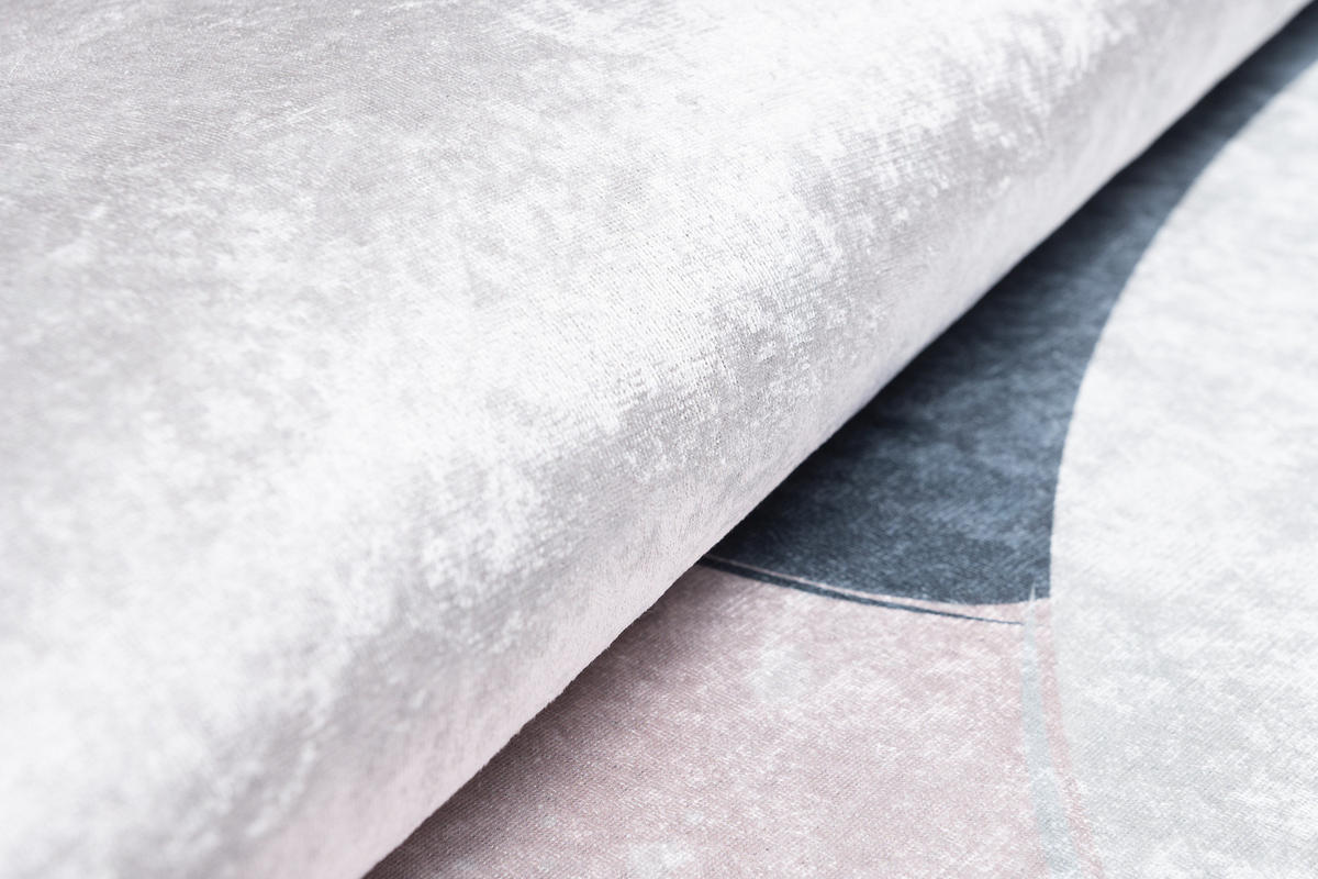 TEPPICH EMMA Grau 160/230 cm - Grau, Kunststoff (160/230cm) - Tapiso