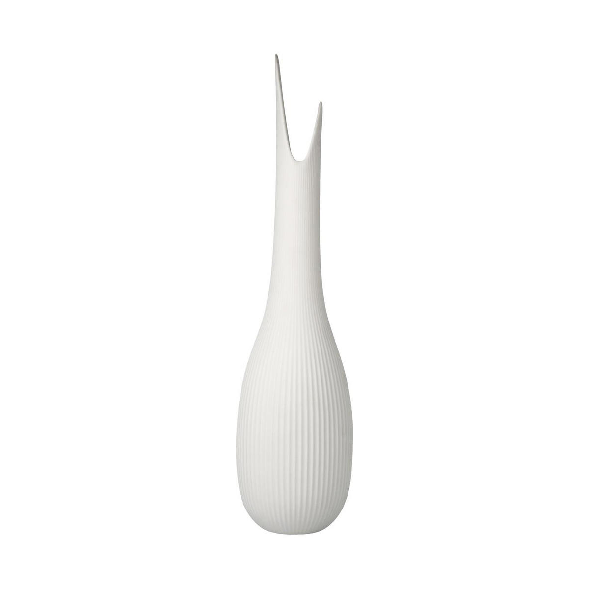 VASE Studio 8 Pure Raindrop weiß 41 cm - Weiß, Keramik (41cm) - Goebel