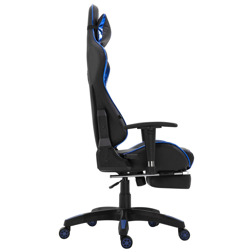 Thumbnail - TPFLiving Bürostuhl, Blau, Textil, 67x142x58 cm, Kinder- & Jugendzimmer, Jugendmöbel, Gamingstühle