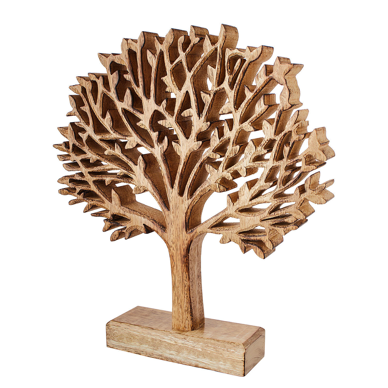 DEKOFIGUR Baum Autumn Forest - Braun, Holz (5/27/25cm) - Butlers