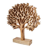 DEKOFIGUR Baum Autumn Forest - Braun, Holz (5/27/25cm) - Butlers