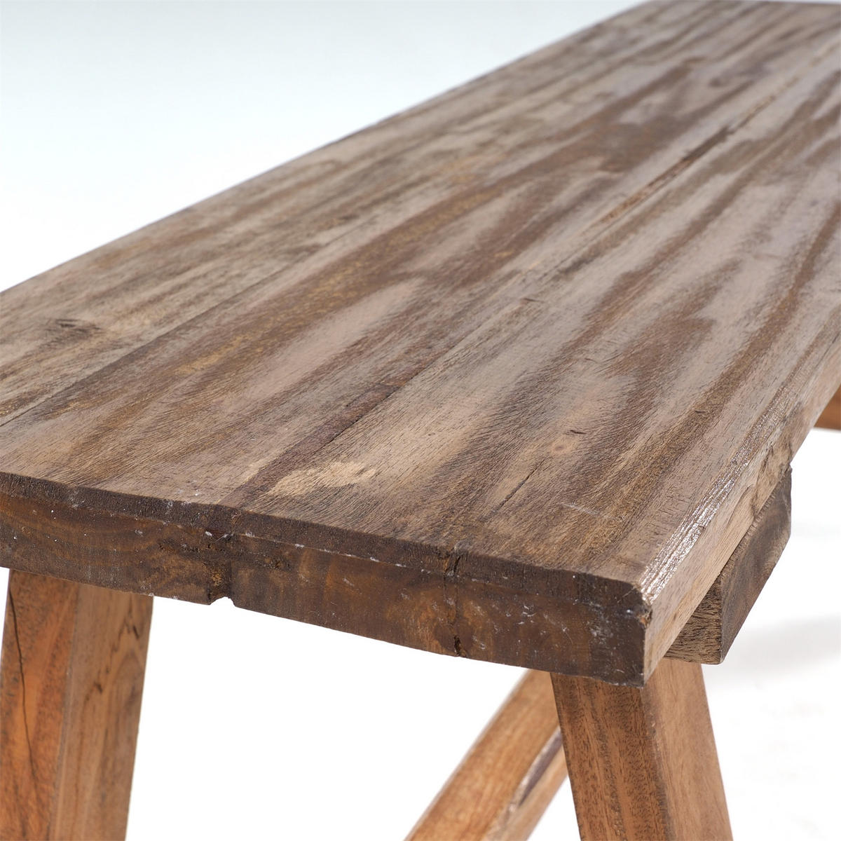 SITZBANK ANZIO Massivholz, zusammenklappbar - Naturfarben, Holz (90/39/26cm) - DESIGN DELIGHTS